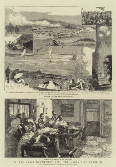 Verso il Grande Nord-Ovest con il Marchese di Lorne, II da Sydney Prior Hall