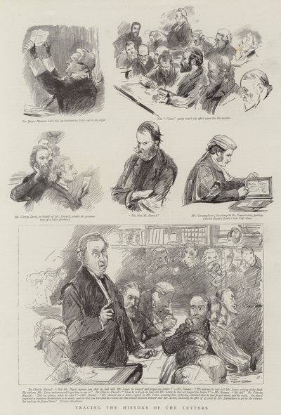 Tracciare la storia delle lettere da Sydney Prior Hall