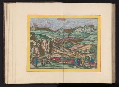 Veduta di Alhama de Granada da Symon Novelanus (possibly)