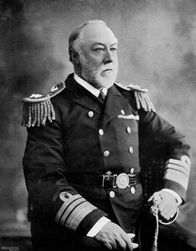 Viceammiraglio Sir Henry Fairfax, ufficiale navale britannico, 1896 da Symonds and Co