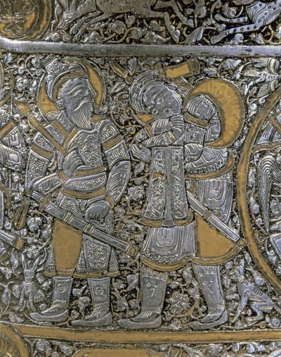 Cavalieri Mamelucchi: Dettaglio di un vaso d