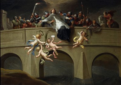 Il martirio di San Giovanni Nepomuceno di Szymon Czechowicz da Szymon Czechowicz