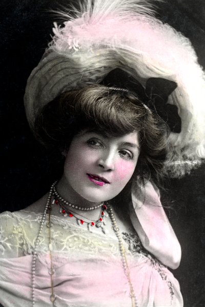 Cora Brown-Potter 1857-1936, attrice americana, inizio XX secolo da TC Turner