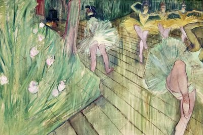 Scena di balletto (1886) da TOULOUSE LAUTREC