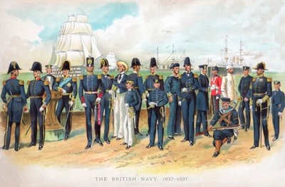 La Marina Britannica, 1837-1897 da TS Crowther