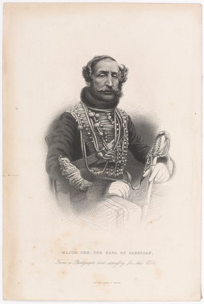 Maggiore Gen. Il Conte di Cardigan da T.W. Knight