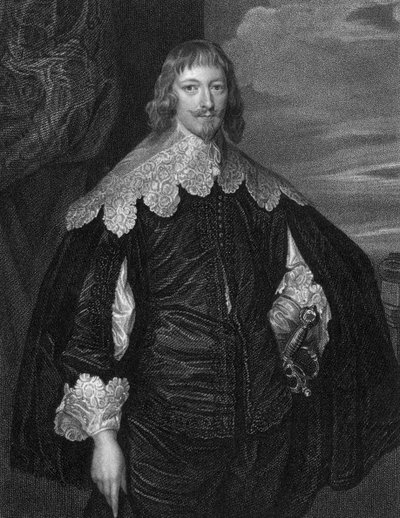 William Cavendish, 1º Duca di Newcastle-upon-Tyne c1592-1676, 1825 da T. A. Dean