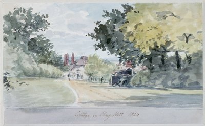 Cottage su Clay Hill, Enfield da T. Clark