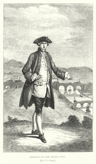 Ritratto del giovane duca da T. D. (after) Scott