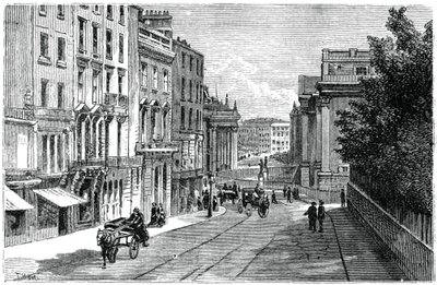 Grafton Street, Dublino da T. Hart