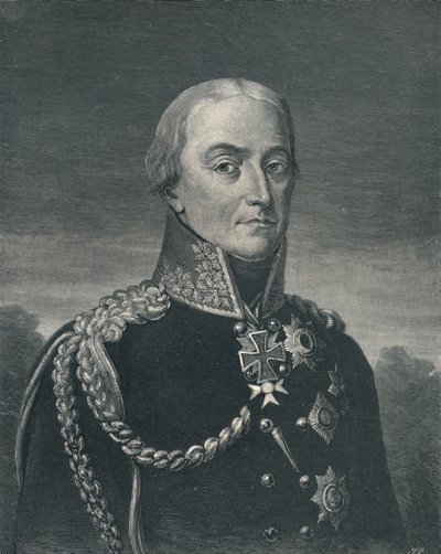 Friedrich Wilhelm Von Bülow, c1810, 1896 da T. Johnson