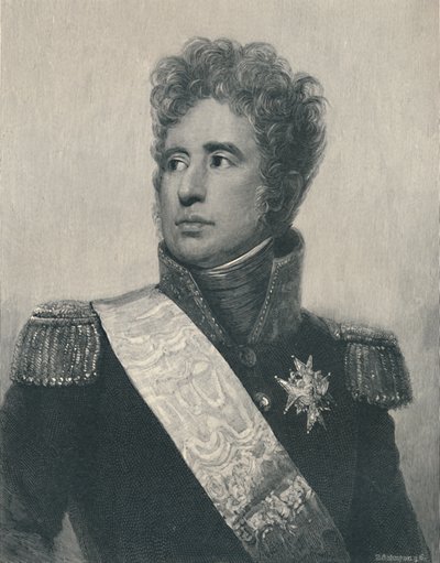 Jacques-Alexandre-Bernard Law, Marchese di Lauriston, c1810, 1896 da T. Johnson