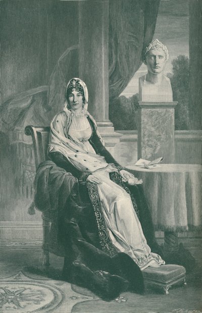 Marie-Laetitia Ramolino Bonaparte - Madre di Napoleone I, c1800-1804, 1896 da T. Johnson