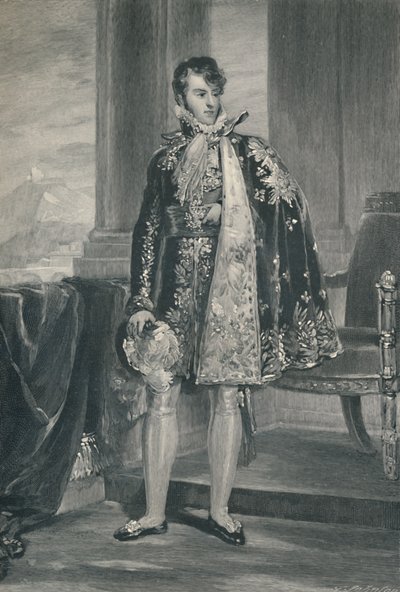 Principe Camillo Borghese - Secondo marito di Paolina Bonaparte, c1810, 1896 da T. Johnson