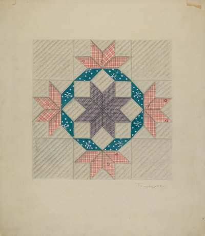 Modello di Quilt Patchwork da T. Joyce