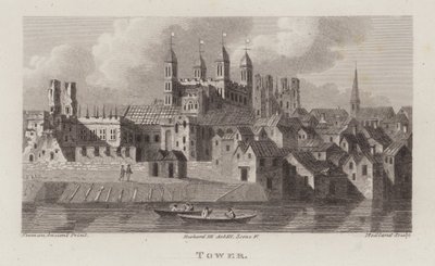La Torre di Londra da T. Medland