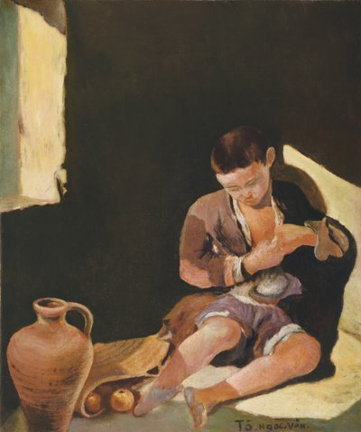 Sogno del giorno dopo, 1940 circa (olio su tela) da Tô Ng?c Vân