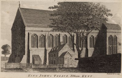 Palazzo di Re Giovanni, Eltham, Kent da T. Prattent
