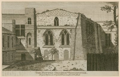 La Camera Dipinta, Palazzo di Westminster, Londra da T. Prattent