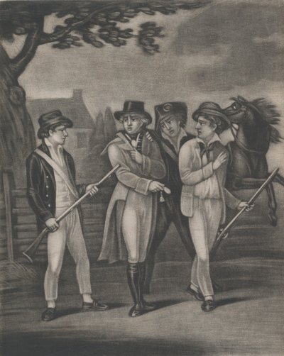 La Cattura del Maggiore André da parte dell