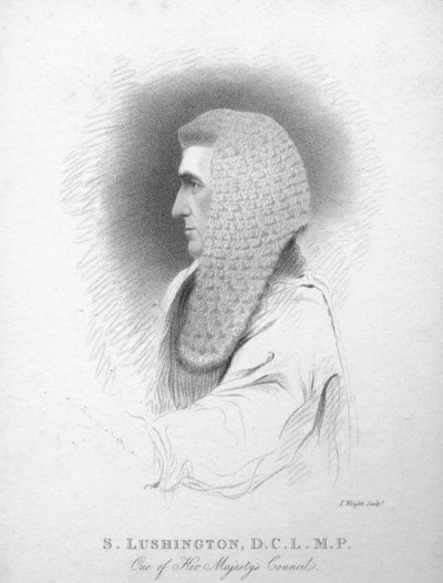 S. Lushington, D.C.L. M.P. da T. Wright