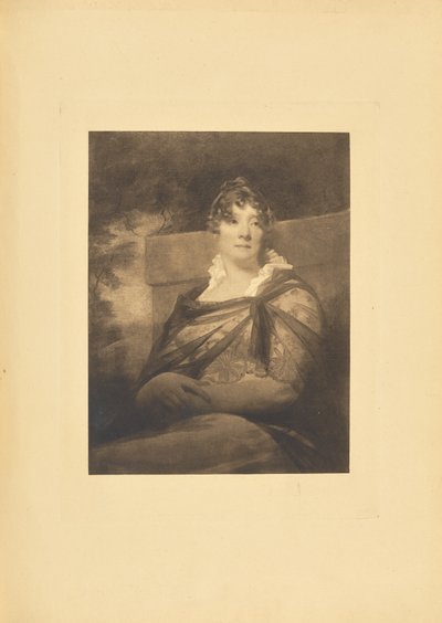 Signora George Kinnear da T. and R. Annan and Sons