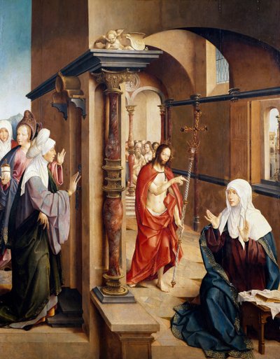 Apparizione di Cristo alla Vergine da Taborda Vlame Frey Carlos