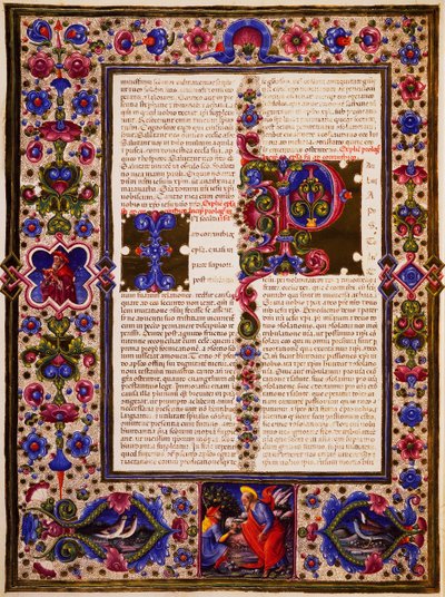 Prima lettera di Paolo ai Corinzi, dal Volume II della Bibbia di Borso d