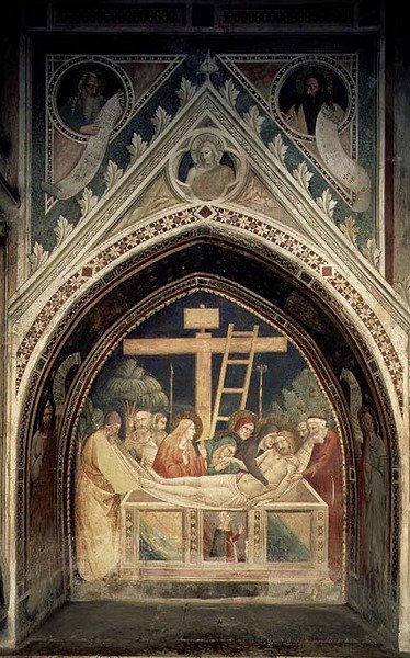 Deposizione di Cristo dalla Cappella Bardi da Taddeo Gaddi