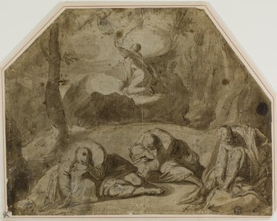 Agonia nel Giardino da Taddeo Zuccaro