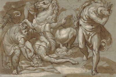 La conversione di San Paolo da Taddeo Zuccaro