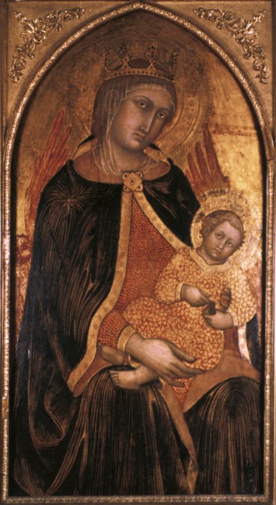 Madonna col Bambino, fine XIV-inizio XV secolo da Taddeo di Bartolo