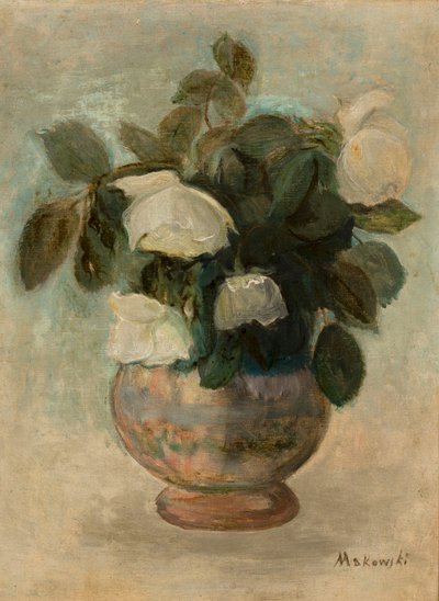 Rose bianche da Tadeusz Makowski