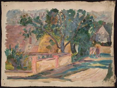 Casa lungo la strada da Tadeusz Makowski