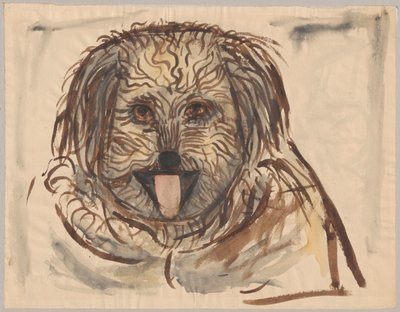 Testa di cane da Tadeusz Makowski