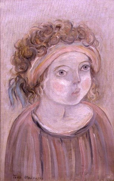 Ritratto di un bambino da Tadeusz Makowski