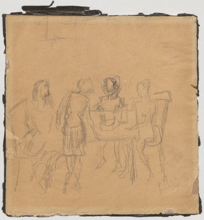 Am Tisch da Tadeusz Makowski