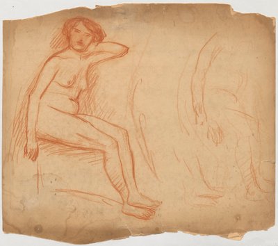 Studie einer sitzenden Frau da Tadeusz Makowski