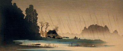 Pioggia a Igusa da Takahashi Hiroaki