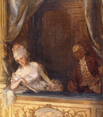 Un Palco al Vecchio Drury Lane da Talbot Hughes
