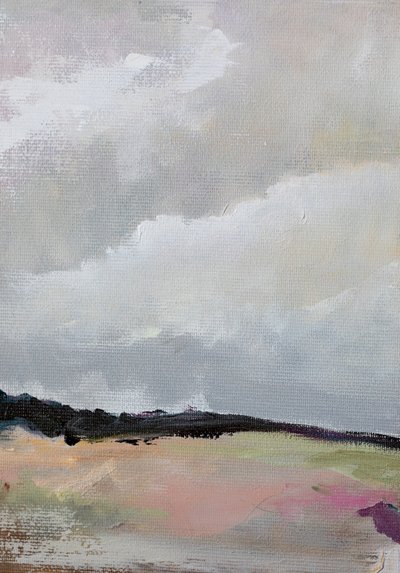 Paesaggio pastello nuvoloso da Tamar Green