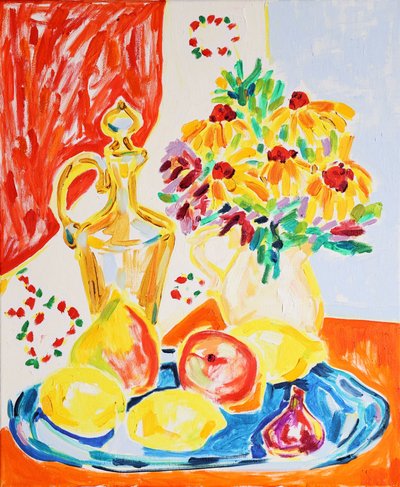 Fiori e frutta colorati da Tamara Jare