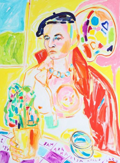Ritratto vivace di un artista da Tamara Jare