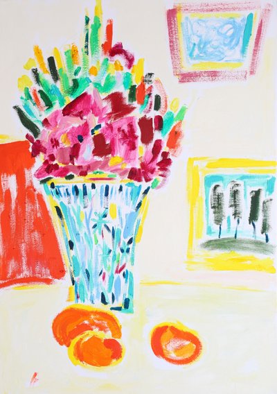 Fiori e frutta dai colori vivaci da Tamara Jare
