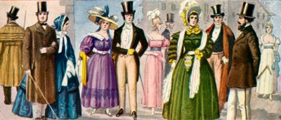 Costumi del XIX secolo da Tancredi Scarpelli