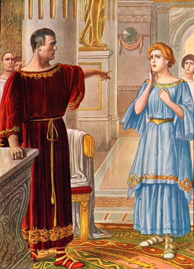 Augusto punisce sua figlia Giulia da Tancredi Scarpelli