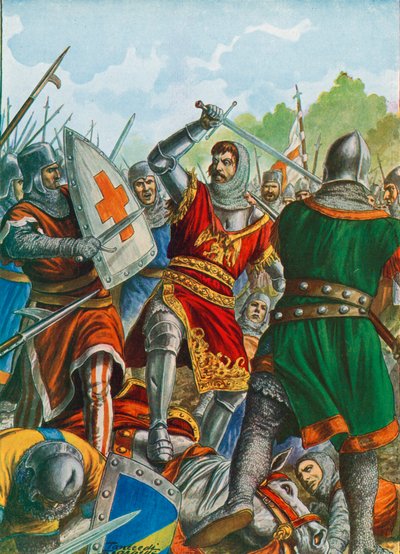 Ezzelino III da Romano catturato vicino a Bergamo nel 1259 da Tancredi Scarpelli