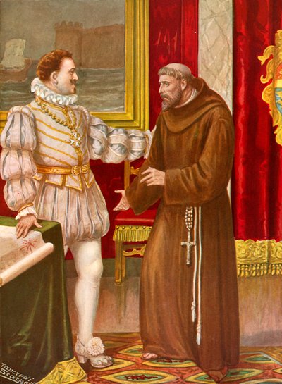 Fra Mauro del Sinai ricevuto dal re del Portogallo da Tancredi Scarpelli
