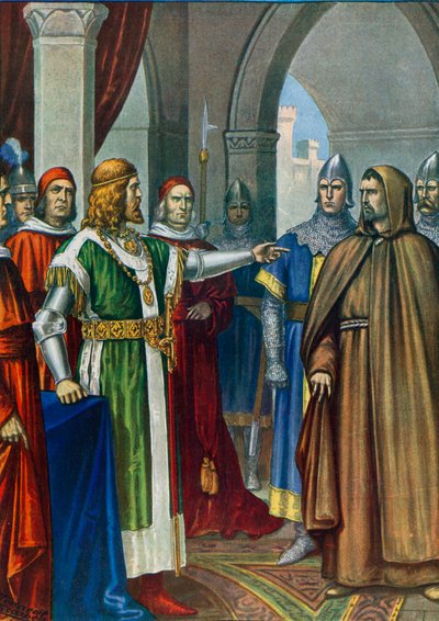 Federico Barbarossa e Arnaldo da Brescia da Tancredi Scarpelli