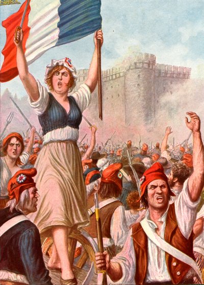 Rivoluzione francese - La presa della Bastiglia da Tancredi Scarpelli